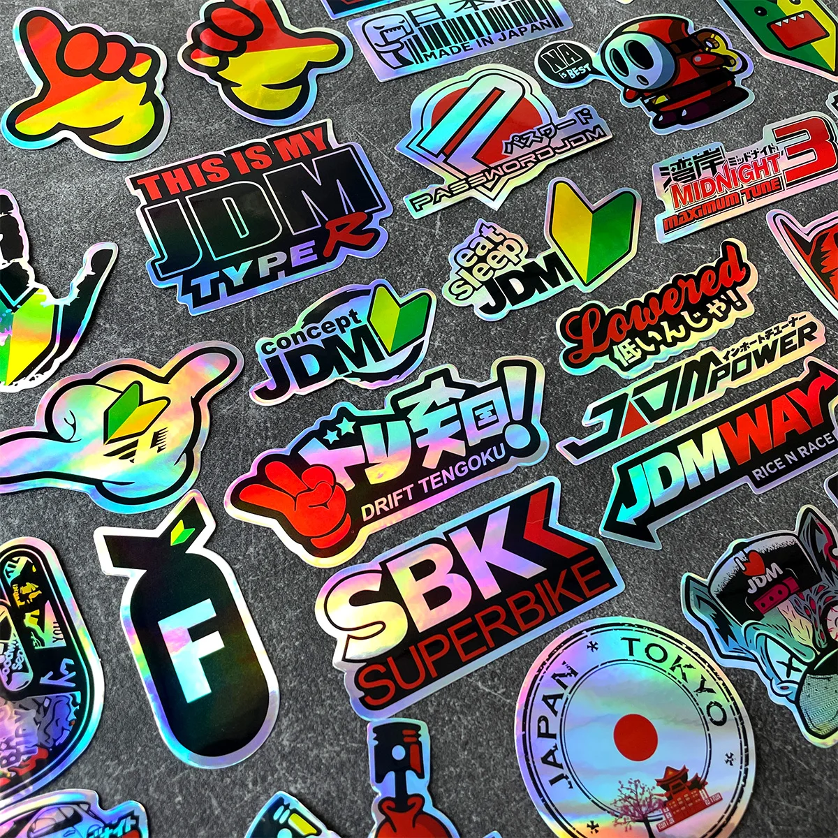 40PCS/Lot Random JDM Motorcycle Decal Moto Body Helmet Car Vinyl Stickers Accessories For YAMAHA MT07 09 R1 R3 R6 Nmax Xmax Tmax
40PCS/Lot Random JDM Motorcycle Decal Moto Body Helmet Car Vinyl Stickers Accessories For YAMAHA MT07 09 R1 R3 R6 Nmax Xmax Tmax