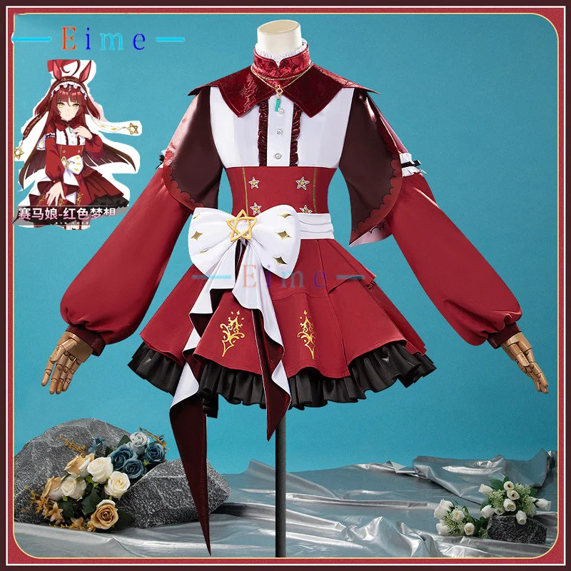 Red Dream Косплей Костюм Игра Красивый Гонки Дерби Женщины Девушка Милое Платье Лолиты Хэллоуин Униформа Вечеринка Наряд На Заказ
Red Dream Косплей Костюм Игра Красивый Гонки Дерби Женщины Девушка Милое Платье Лолиты Хэллоуин Униформа Вечеринка Наряд На Заказ