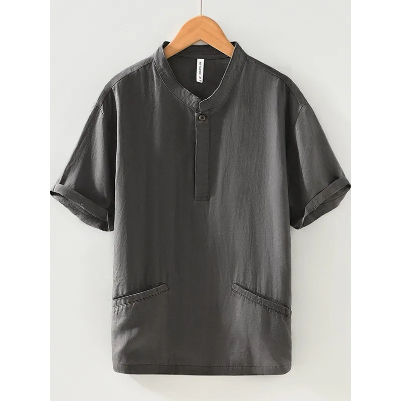 Men's Casual Linen ort Sve T-irt round Ne Pullover Breathable Full Linen Vintage Chinese Sle irt Autumn Season
Men's Casual Linen ort Sve T-irt round Ne Pullover Breathable Full Linen Vintage Chinese Sle irt Autumn Season