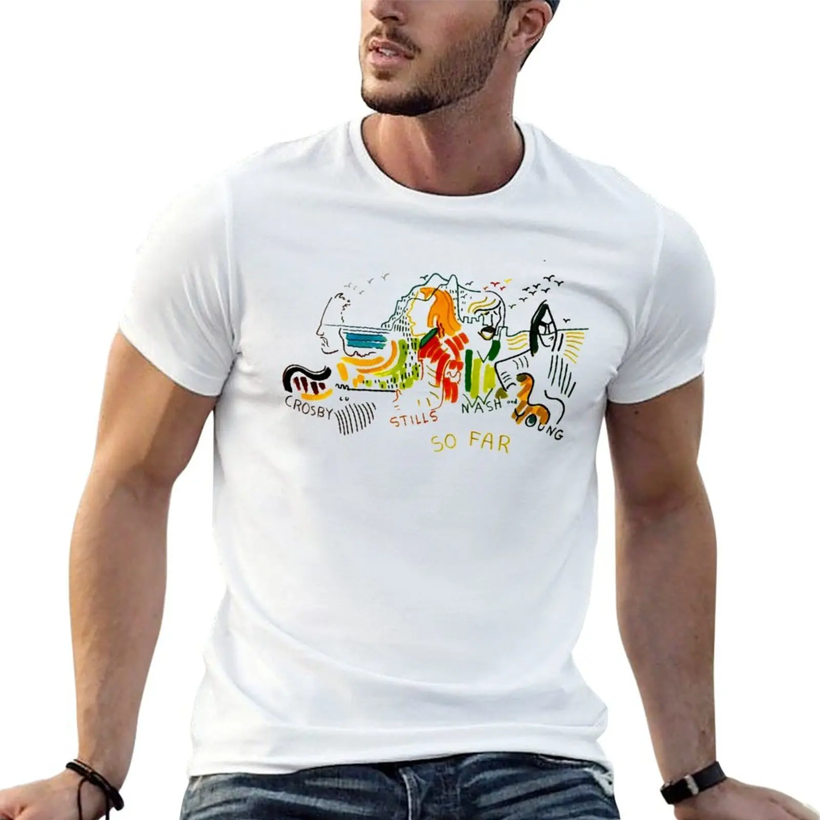 Crosby-stills-nash-and-young-so-far T-Shirt man t shirt summer t shirt man plain T-Shirt
Crosby-stills-nash-and-young-so-far T-Shirt man t shirt summer t shirt man plain T-Shirt