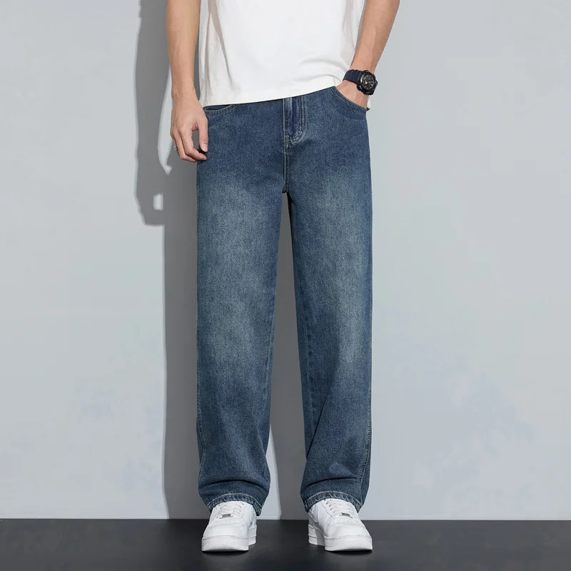 High Quality Classic Nostalgic Retro Men's Jeans Fashion Street Straight Loose Jeans Spring Autumn Casual Trousers Clothing
High Quality Classic Nostalgic Retro Men's Jeans Fashion Street Straight Loose Jeans Spring Autumn Casual Trousers Clothing