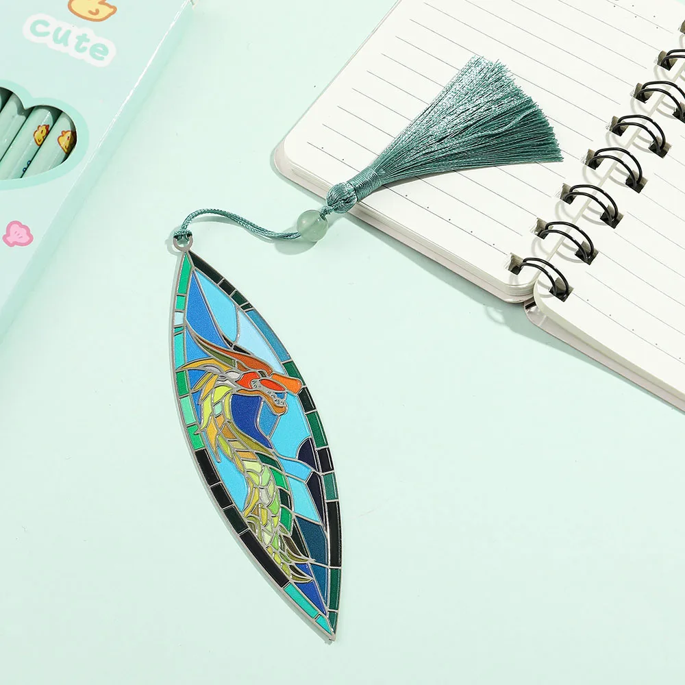 1pcs Creative Metal Bookmarks with Green Tassel, Reading Accessory Suitable for Fiction Fans, Holiday Gifts for Families
1pcs Creative Metal Bookmarks with Green Tassel, Reading Accessory Suitable for Fiction Fans, Holiday Gifts for Families