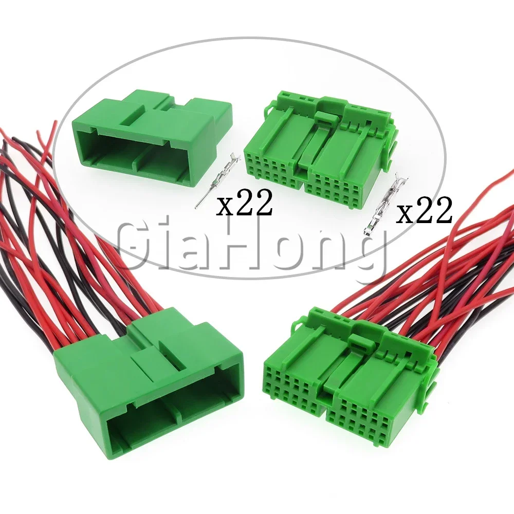 Комплект из 22-контактных разъемов IL-AG5-22P-D3C1 IL-AG5-22S-D3C1 для автомобильной электропроводки, неизолированная розетка для автомобилей Honda
Комплект из 22-контактных разъемов IL-AG5-22P-D3C1 IL-AG5-22S-D3C1 для автомобильной электропроводки, неизолированная розетка для автомобилей Honda