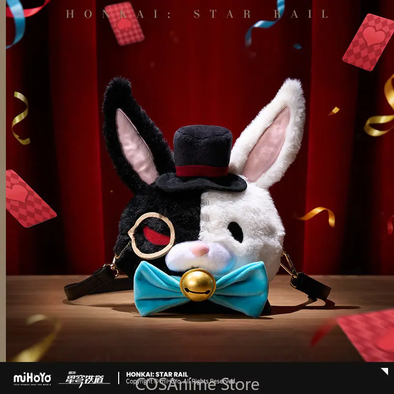 official Honkai: Star Rail Sparkle Rabbit Plush Bag Anime Game Cosplay Crossbody Bag Kawaii Shoulder Bag Purse Birthday Gift
official Honkai: Star Rail Sparkle Rabbit Plush Bag Anime Game Cosplay Crossbody Bag Kawaii Shoulder Bag Purse Birthday Gift