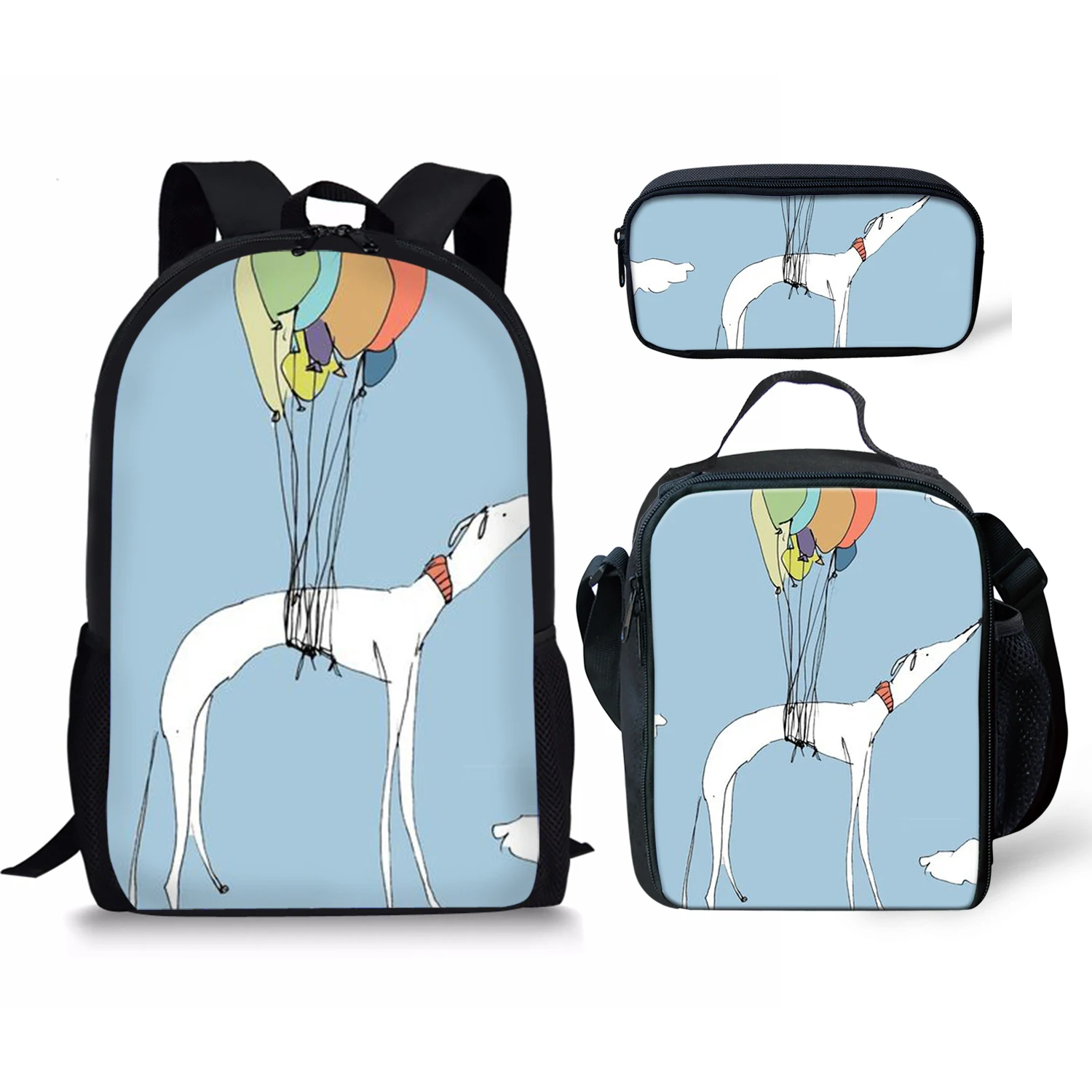 Luxury Popular Funny Grehoud 3D Print 3pcs/Set pupil School Bags Laptop Daypack Backpack Lunch bag Pencil Case
Luxury Popular Funny Grehoud 3D Print 3pcs/Set pupil School Bags Laptop Daypack Backpack Lunch bag Pencil Case