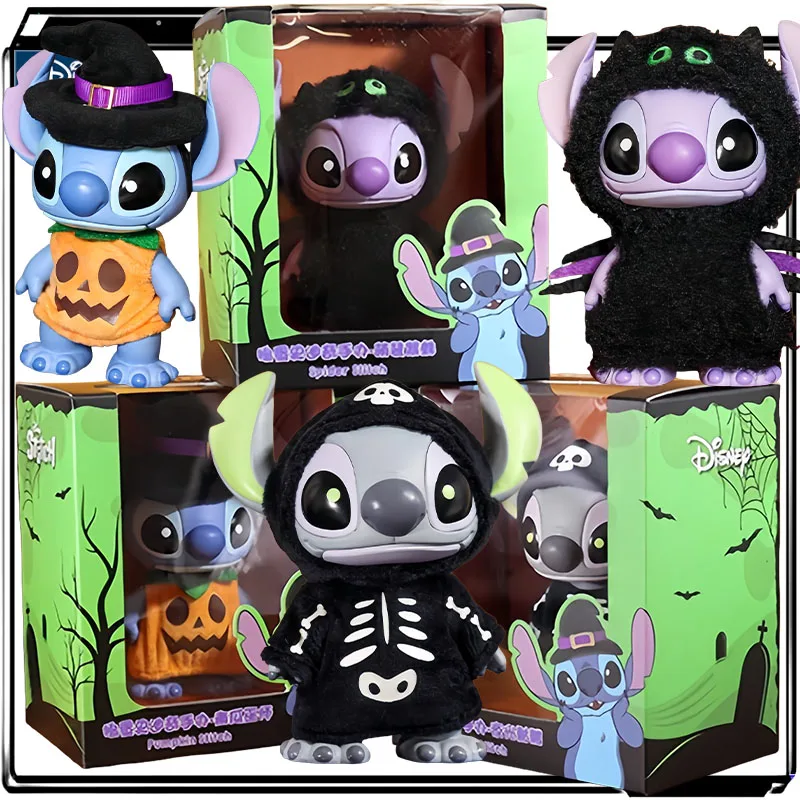 Disney Genuine GJSTR Anime Figure Mischievous Stitch Sorcerer & Skeleton & Purple Spider Action Figure Toys for Boys Kids Gift
Disney Genuine GJSTR Anime Figure Mischievous Stitch Sorcerer & Skeleton & Purple Spider Action Figure Toys for Boys Kids Gift