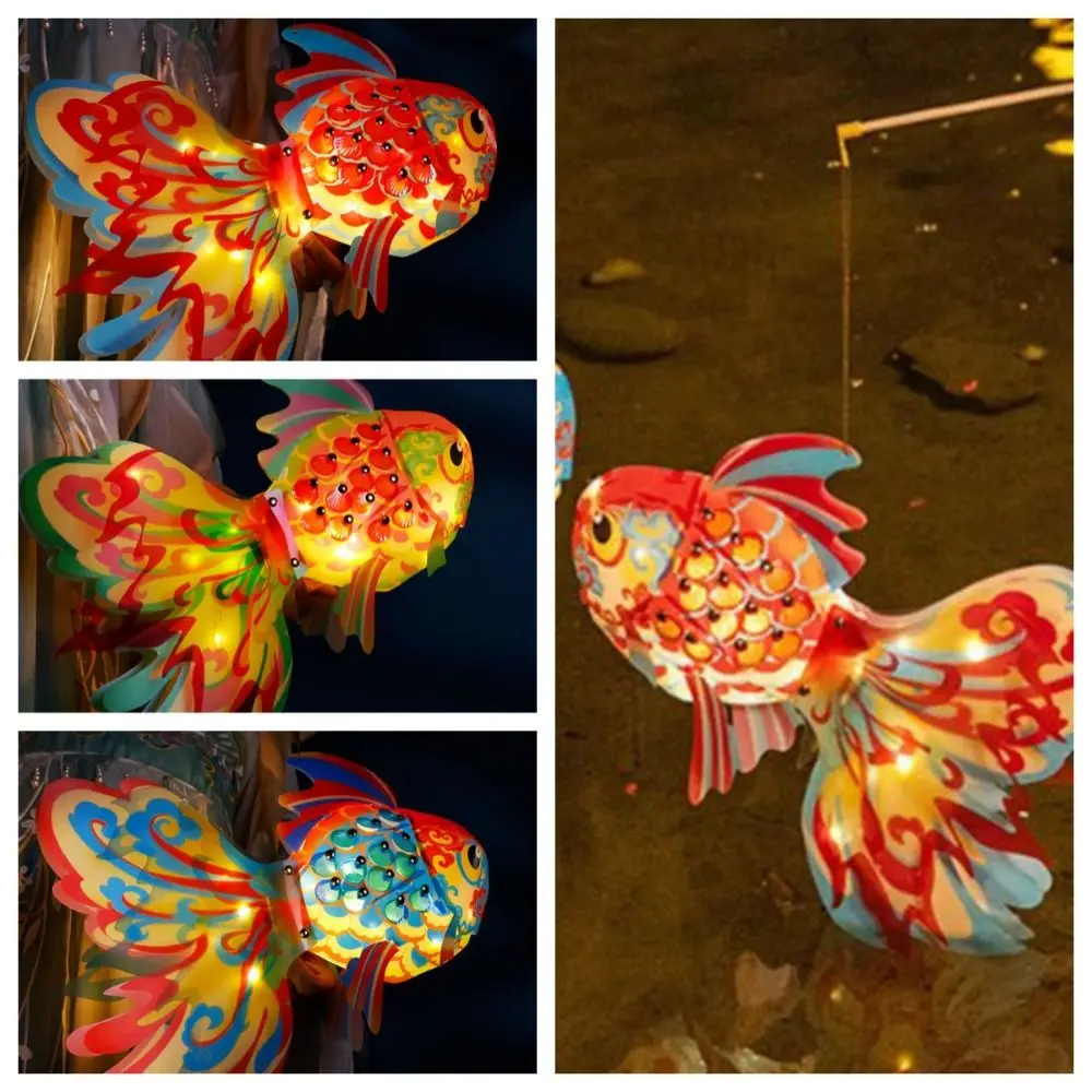 Handheld Goldfish Lantern DIY Material Bag Koi Fish Mid-Autumn Festival Lantern DIY Glowing Waterproof Lucky Fish Lantern
Handheld Goldfish Lantern DIY Material Bag Koi Fish Mid-Autumn Festival Lantern DIY Glowing Waterproof Lucky Fish Lantern