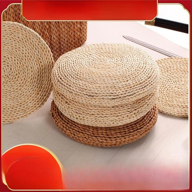 Rice Straw Corn Skin Yoga Zafu Cushion Japanese Style Sitting Pad Window Mat Chinese Style Woven Straw Zafu
Rice Straw Corn Skin Yoga Zafu Cushion Japanese Style Sitting Pad Window Mat Chinese Style Woven Straw Zafu
