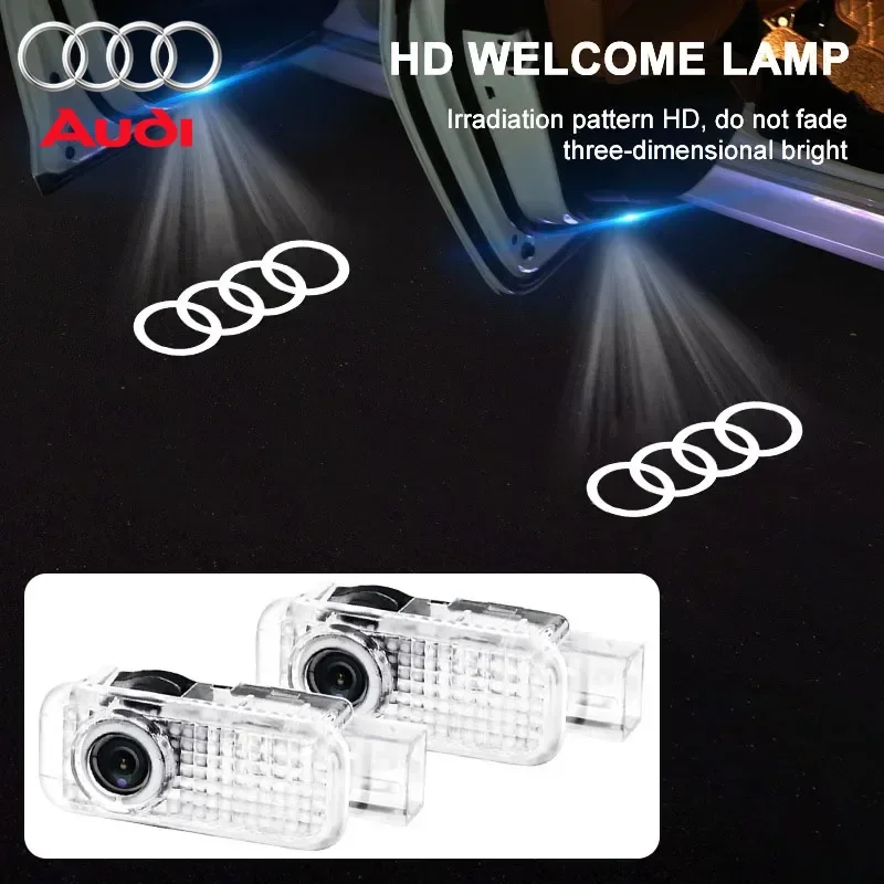 2PC/SET Car Door Welcome Light Led Car Projector Lamp Car Accessories For Audi Q3 Q5L Q7 Q2L S4 S5 S6 S7 S8 TT A4L A3 A4 A7 A5
2PC/SET Car Door Welcome Light Led Car Projector Lamp Car Accessories For Audi Q3 Q5L Q7 Q2L S4 S5 S6 S7 S8 TT A4L A3 A4 A7 A5