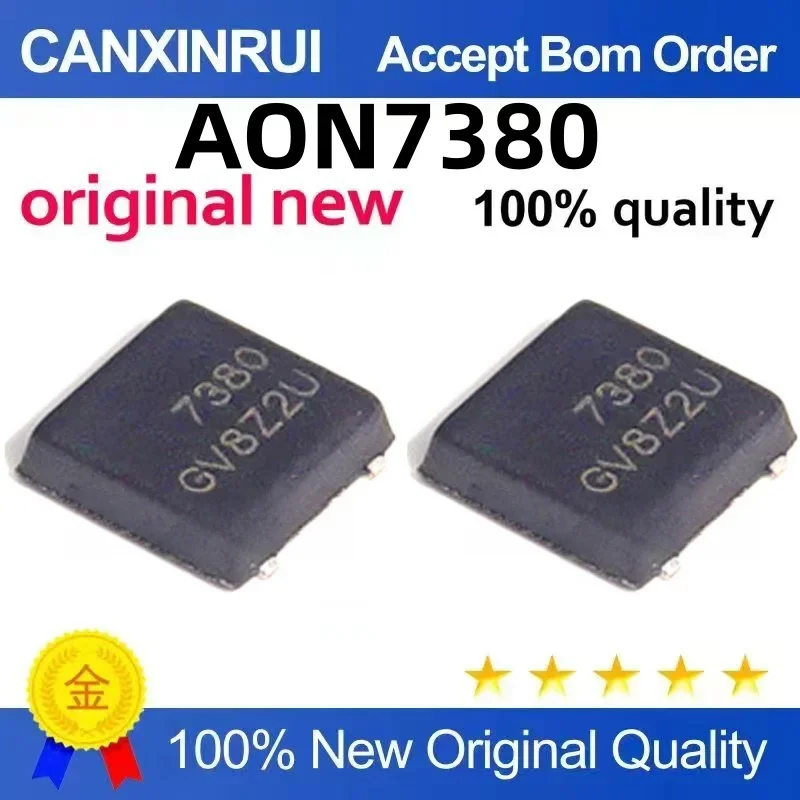 (5-100 pieces) AON7380 silk screen 7380 DFN-8 (3x3) surface mount MOSFET
(5-100 pieces) AON7380 silk screen 7380 DFN-8 (3x3) surface mount MOSFET