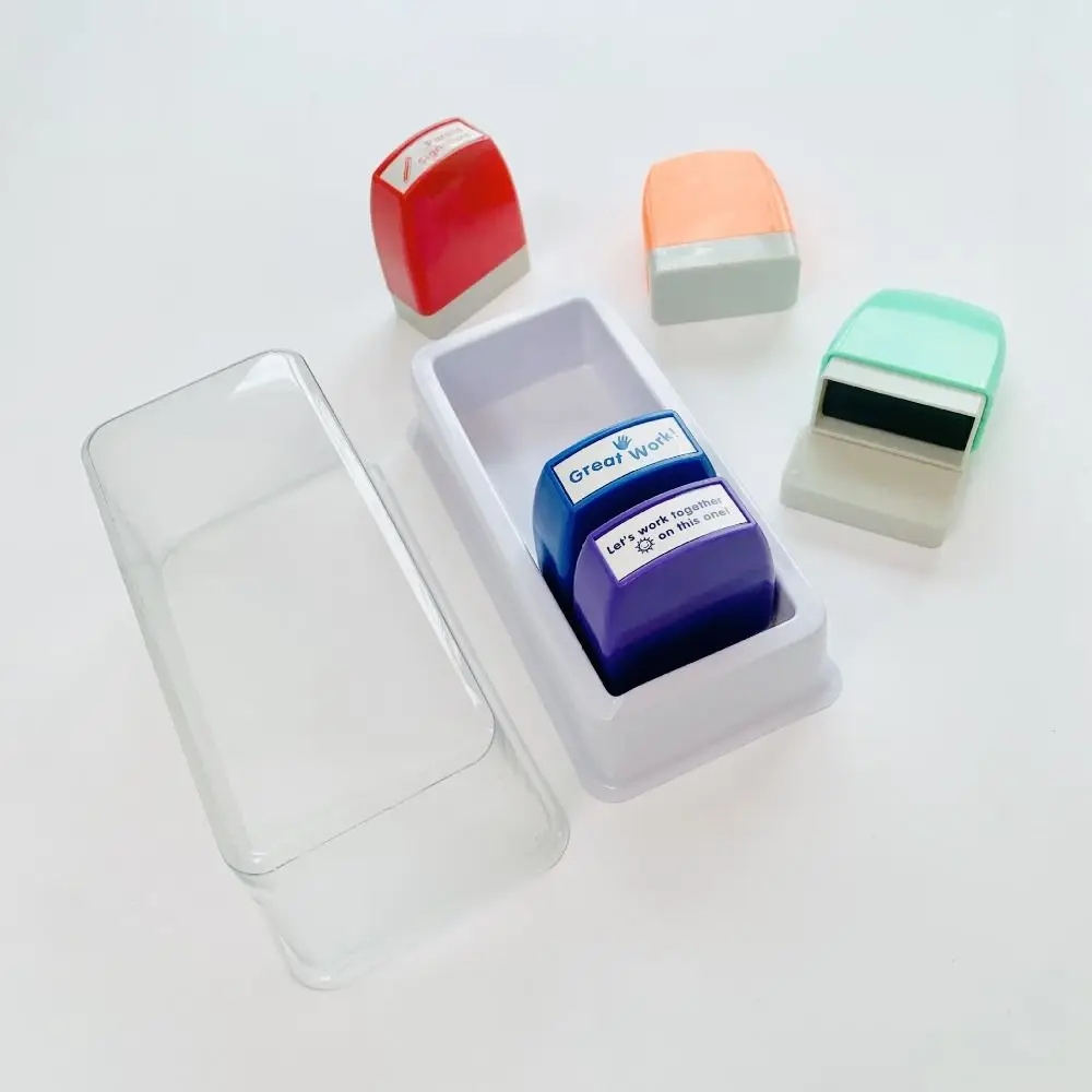 Набор из 5/8 шт. креативных штампов для отзывов учителя, поощрительных и образовательных комментариев, английская версия, разноцветные
Набор из 5/8 шт. креативных штампов для отзывов учителя, поощрительных и образовательных комментариев, английская версия, разноцветные