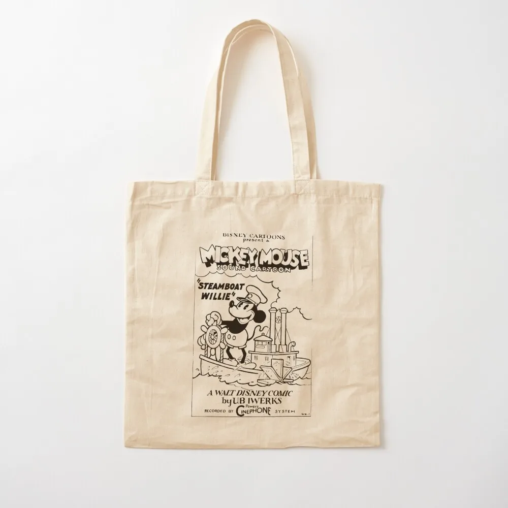 Steamboat Willie (black) Tote Bag tote bag men's bags for women large tote bag Reusable bags
Steamboat Willie (black) Tote Bag tote bag men's bags for women large tote bag Reusable bags
