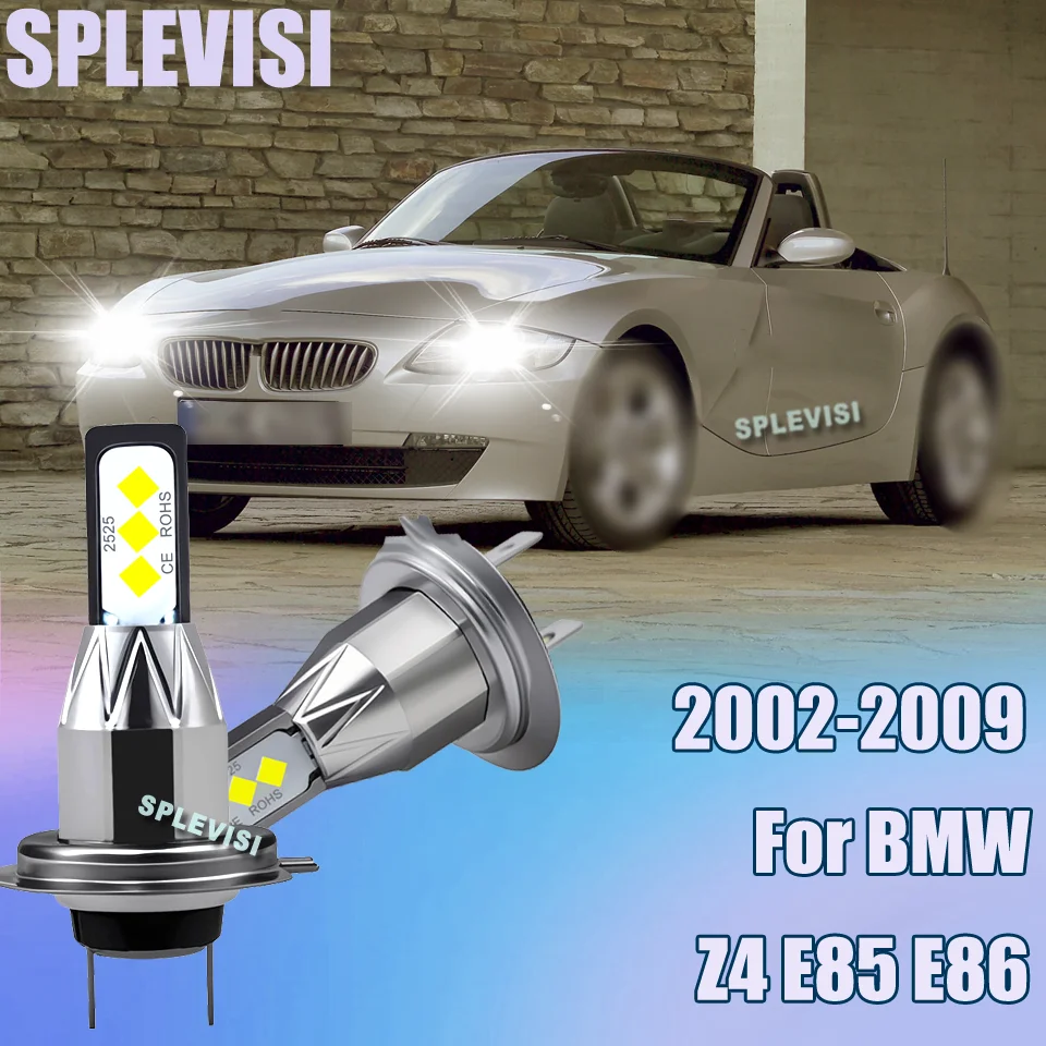 Car Headlamp Auto Diode Lamp H7 Turbo Led 12V 6000LM CSP Automobile For Bmw Z4 E85 E86 2002 2003 2004 2005 2006 2007 2008 2009
Car Headlamp Auto Diode Lamp H7 Turbo Led 12V 6000LM CSP Automobile For Bmw Z4 E85 E86 2002 2003 2004 2005 2006 2007 2008 2009