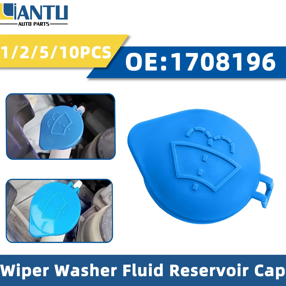 1/2/5/10PCS Durable Windshield Washer Fluid Tank Cap OE 1708196 Compatible with Ford Focus Mk3 2010-2018 2017 2016 2015 2014
1/2/5/10PCS Durable Windshield Washer Fluid Tank Cap OE 1708196 Compatible with Ford Focus Mk3 2010-2018 2017 2016 2015 2014