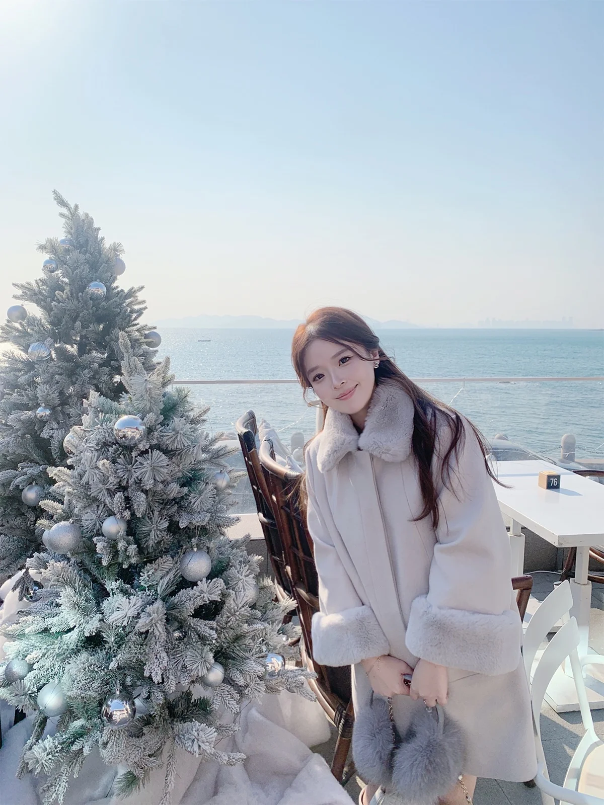 Rosewth Kyoto Sakura Hikko Rabbit Fur Woolen Single-Faced Tweed Coat Ele Outerwear for Women Commute Sle Loose Fit
Rosewth Kyoto Sakura Hikko Rabbit Fur Woolen Single-Faced Tweed Coat Ele Outerwear for Women Commute Sle Loose Fit