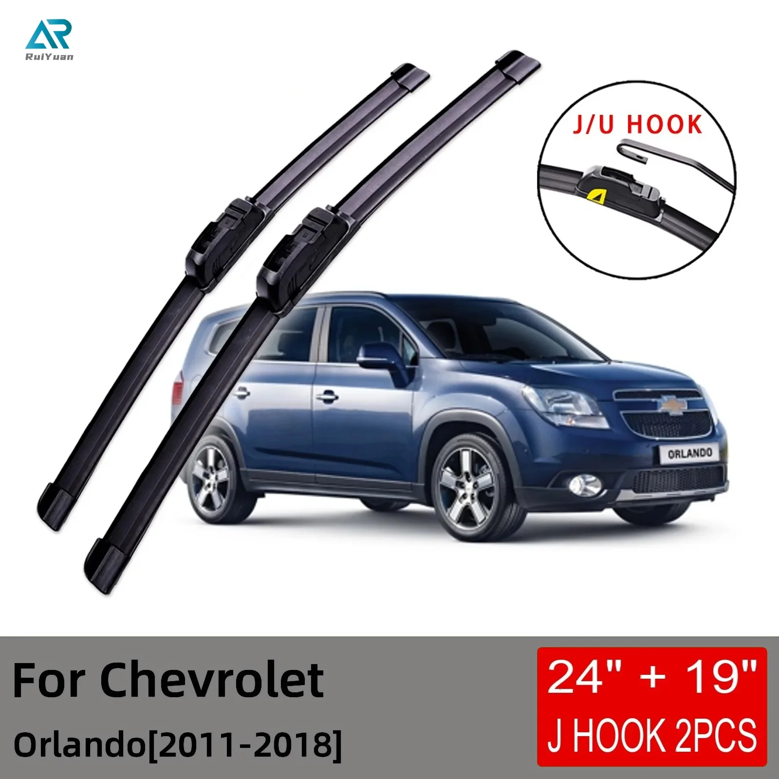 For Chevrolet Orlando 2011 2012 2013 2014 2015 2016 2017 2018 Front Wiper Blades Brushes Cutter Accessories U J Hook
For Chevrolet Orlando 2011 2012 2013 2014 2015 2016 2017 2018 Front Wiper Blades Brushes Cutter Accessories U J Hook