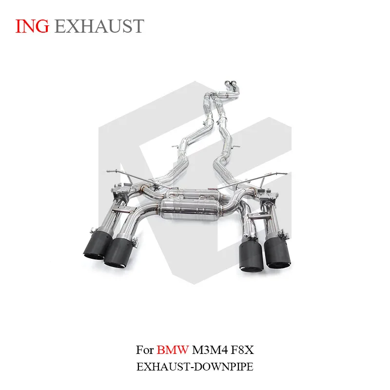 ING Stainless Steel for BMW M3 M4 F8X car Catback Valve Performance Exhaust System
ING Stainless Steel for BMW M3 M4 F8X car Catback Valve Performance Exhaust System