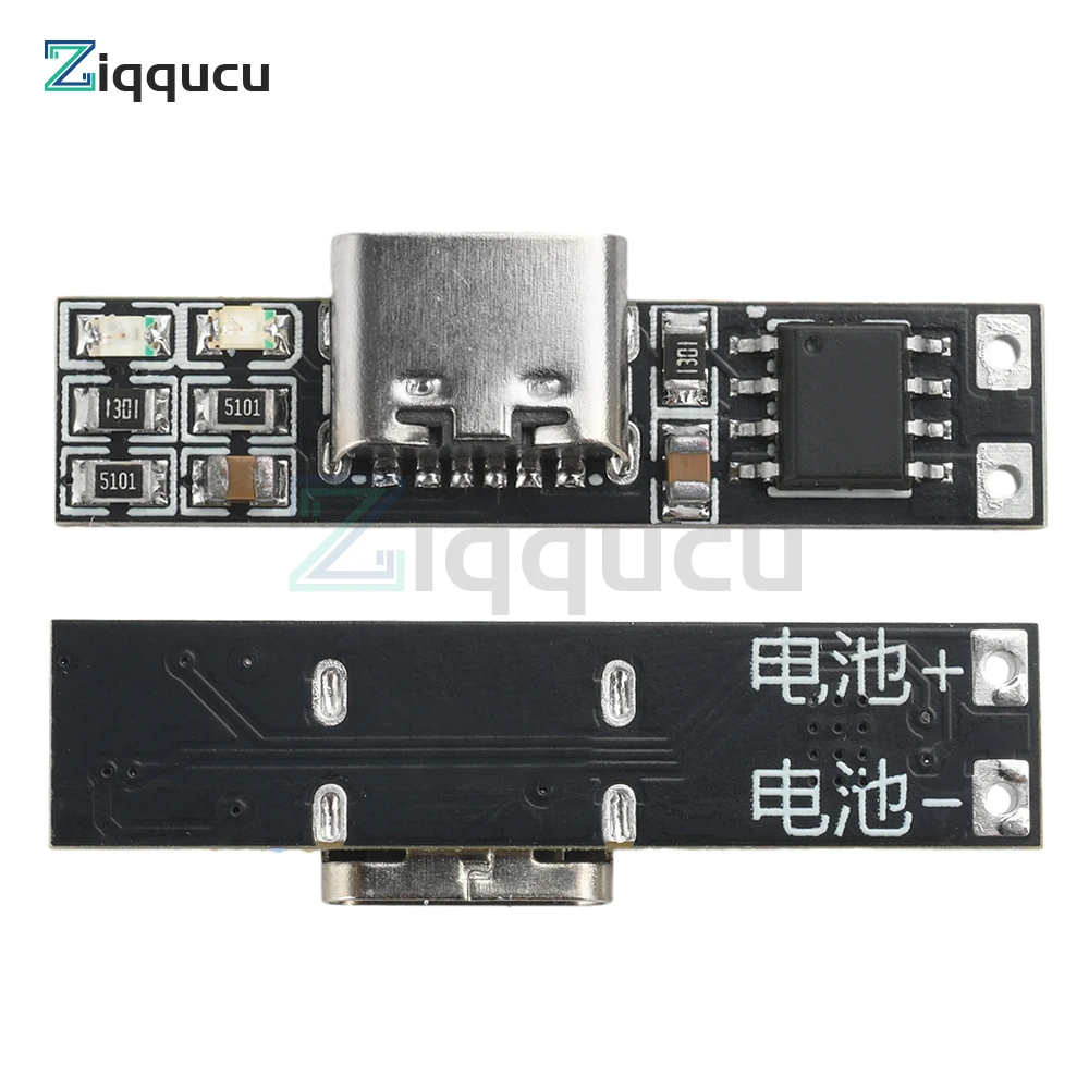 DC3.7V Ultra-Narrow Ultra-Small Ternary Lithium Battery Charging Board Type-C Interface 1A 4.2V Li-ion Battery Charging Board
DC3.7V Ultra-Narrow Ultra-Small Ternary Lithium Battery Charging Board Type-C Interface 1A 4.2V Li-ion Battery Charging Board