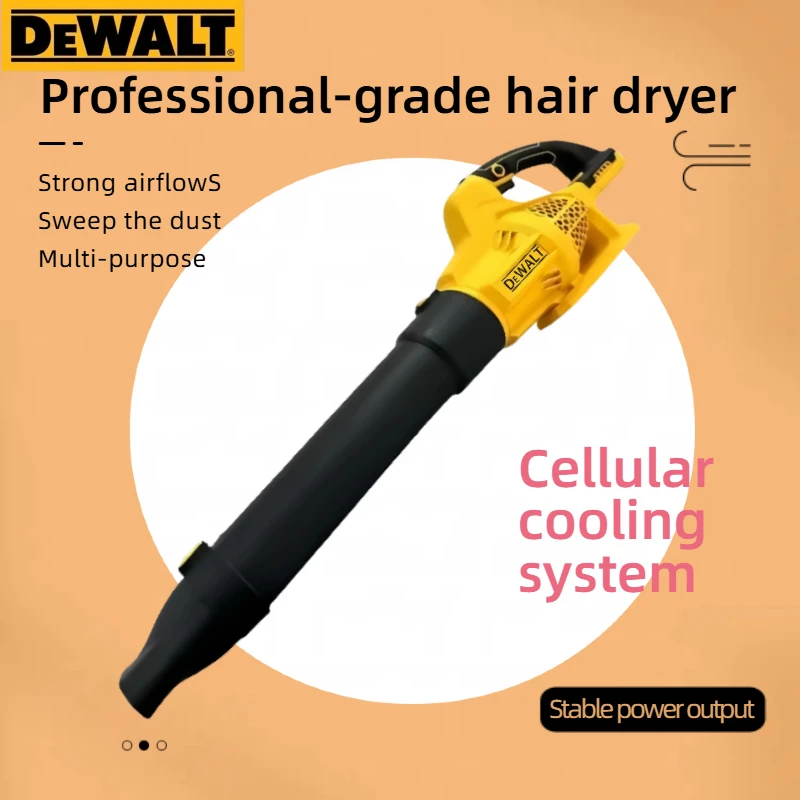Dewalt 420W Brushed Motor Hair Dryer | Portable Household Electric Blower | Multifunctional Power Tool(bare unit)
Dewalt 420W Brushed Motor Hair Dryer | Portable Household Electric Blower | Multifunctional Power Tool(bare unit)