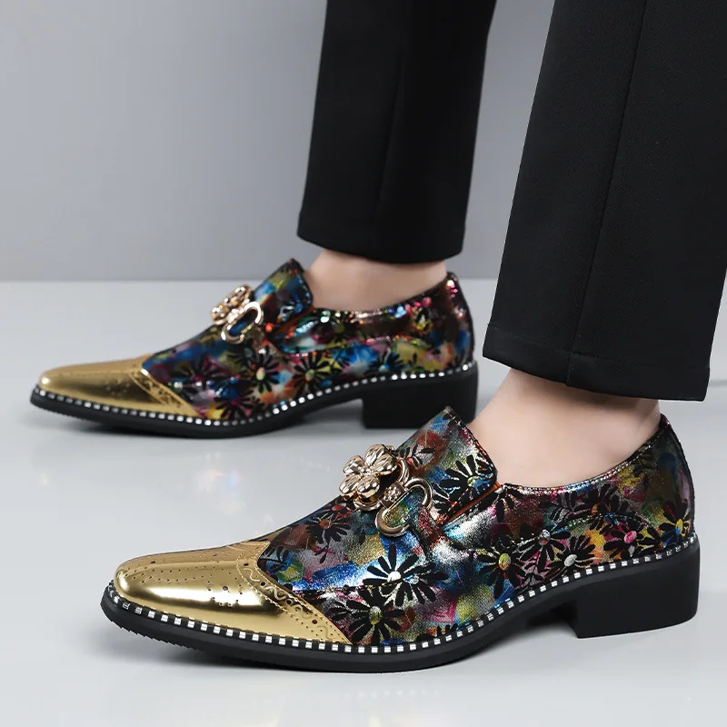 Size48 Man Shoes Luxury Banquet Leather Shoes for Mem Fashion Pattern Iron Business Dress Casual Men's Loafers Zapatillas Hombre
Size48 Man Shoes Luxury Banquet Leather Shoes for Mem Fashion Pattern Iron Business Dress Casual Men's Loafers Zapatillas Hombre