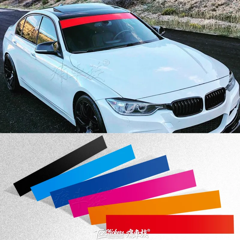 Car stickers Vinyl car front bumper sticker film personality front windshield block sun sticker car decal car film
Car stickers Vinyl car front bumper sticker film personality front windshield block sun sticker car decal car film