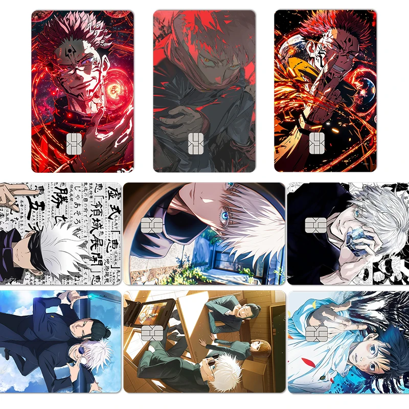Наклейки-стикеры J-Jujutsu K-Kaisen Anime Matter Flash с Итадори Юдзи и Годжо Сатору для кредитных/дебетовых банковских карт, декоративные пленки, подарок
Наклейки-стикеры J-Jujutsu K-Kaisen Anime Matter Flash с Итадори Юдзи и Годжо Сатору для кредитных/дебетовых банковских карт, декоративные пленки, подарок