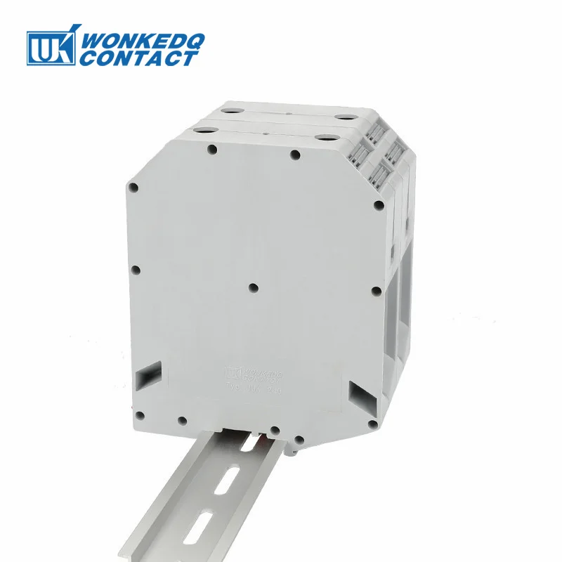 1 шт. UKH240 высокотоковый Termin винтовой замок 70-240мм ² кабель 1000 в провод электрический разъем din-рейку клеммный блок UKH 240
1 шт. UKH240 высокотоковый Termin винтовой замок 70-240мм ² кабель 1000 в провод электрический разъем din-рейку клеммный блок UKH 240