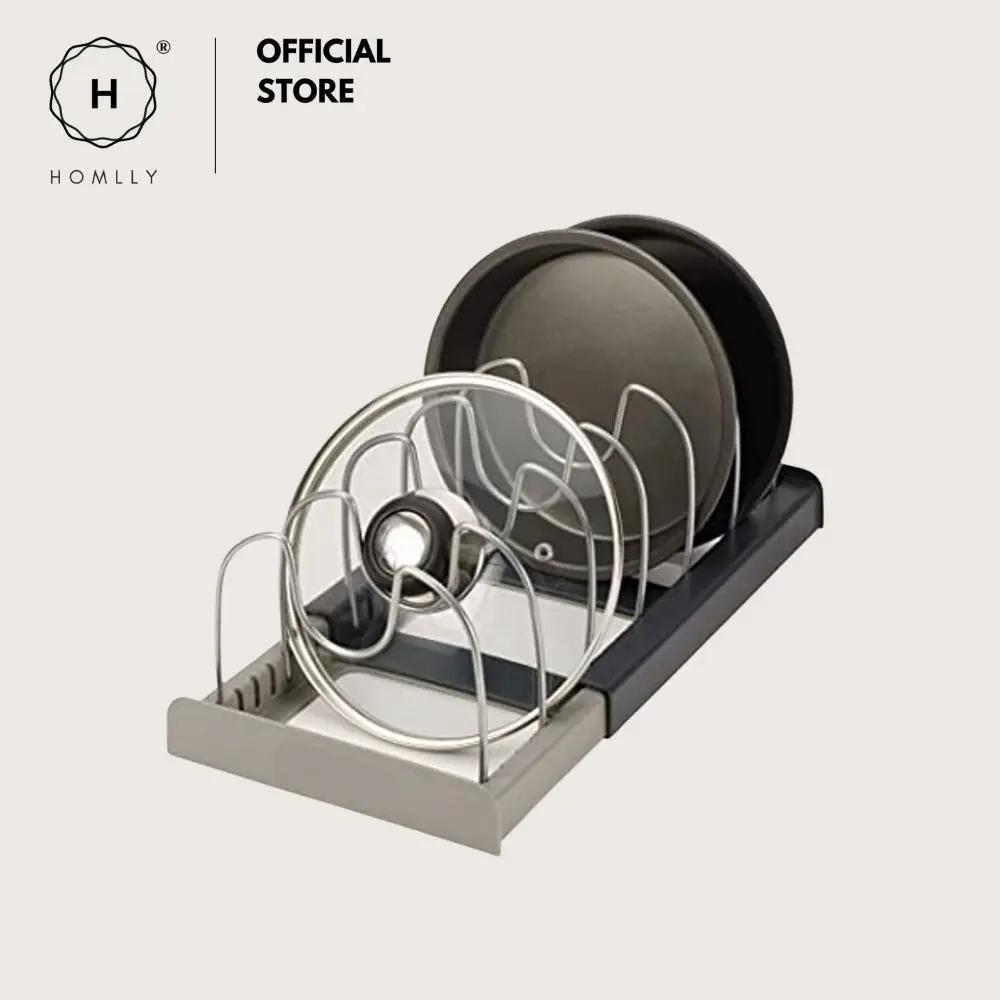 Homlly Adjustable Drawer Pan Lid Plate Pot Organizer Trays (7 Hooks) for Kitchen Dish Storage
Homlly Adjustable Drawer Pan Lid Plate Pot Organizer Trays (7 Hooks) for Kitchen Dish Storage