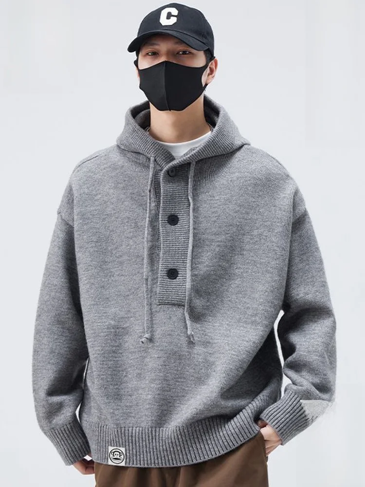 PaulFrank Lazy Monkey Hooded Knitted Sweater Thiened Casual Loose Fit Spring Autumn Warm Couple's Long Sve T-irt
PaulFrank Lazy Monkey Hooded Knitted Sweater Thiened Casual Loose Fit Spring Autumn Warm Couple's Long Sve T-irt