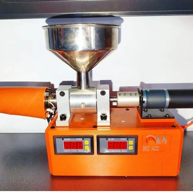 Desktop Mini 3D Printer Filament Extruder Machine, 1.75mm/2.3mm Plastic Filament Making Extruder with Dual Temperature Control
Desktop Mini 3D Printer Filament Extruder Machine, 1.75mm/2.3mm Plastic Filament Making Extruder with Dual Temperature Control