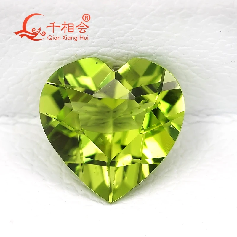 0.9ct -1.1ct heart shape Natural Peridot Yellowish Green color Decoration Gifts Loose Gemstone GRC certificated
0.9ct -1.1ct heart shape Natural Peridot Yellowish Green color Decoration Gifts Loose Gemstone GRC certificated