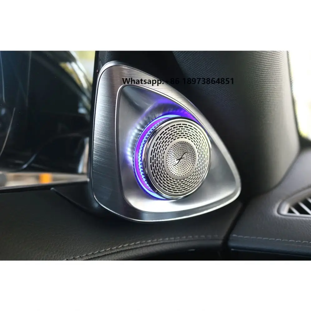 2021 Latest 4D Rotating Tweeter Speaker With 64 Color Ambient Light Car Audio Speakers for Mercedes S-class W223
2021 Latest 4D Rotating Tweeter Speaker With 64 Color Ambient Light Car Audio Speakers for Mercedes S-class W223