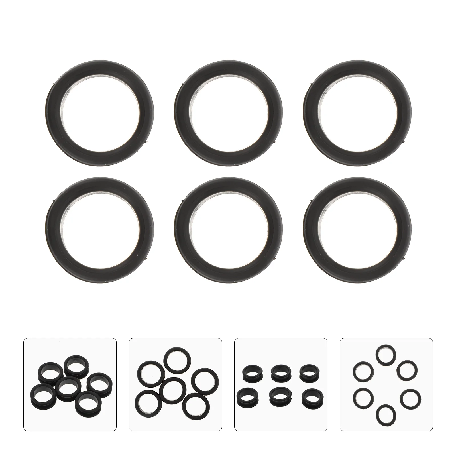 6 Pcs Scissor Ring Silicone Finger Scissors Hairdressing Accessories The Anti-skid Protectors
6 Pcs Scissor Ring Silicone Finger Scissors Hairdressing Accessories The Anti-skid Protectors