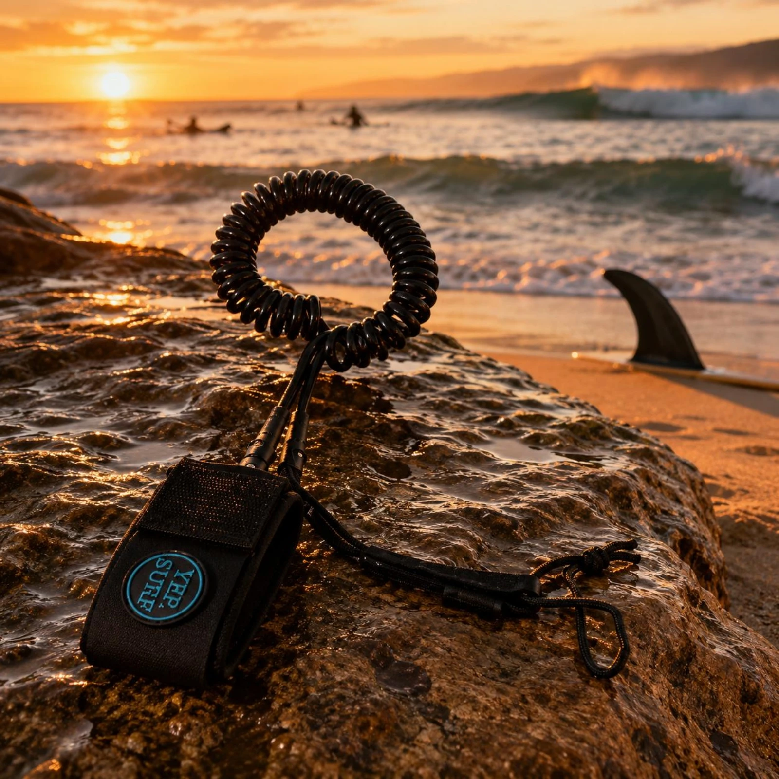 Coiled Surfboard Leash TPU 9 Ft Surfboard Leash Water Sports Gear Woven Strapping Comfortable Cuff for Surfing
Coiled Surfboard Leash TPU 9 Ft Surfboard Leash Water Sports Gear Woven Strapping Comfortable Cuff for Surfing