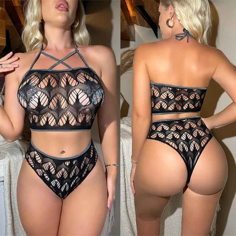 Bra Set Hollow out bikini set fishing net feather embroidery strap underwear for women attractive chest suspenders sexy lingerie
Bra Set Hollow out bikini set fishing net feather embroidery strap underwear for women attractive chest suspenders sexy lingerie