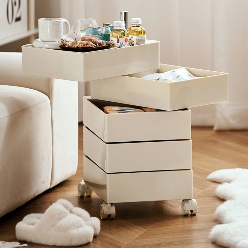Durable Seven layers of simple, rotatable and movable shelves, trolley cabinet under bedside table, cosmetics, snacks storage
Durable Seven layers of simple, rotatable and movable shelves, trolley cabinet under bedside table, cosmetics, snacks storage