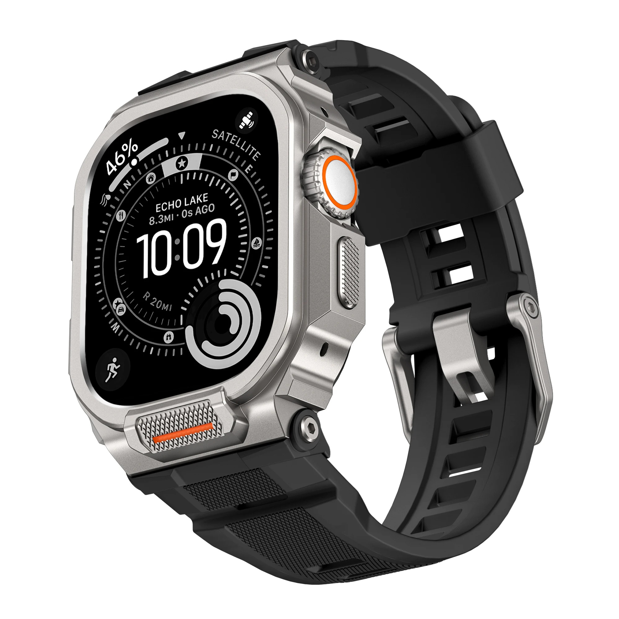 Чехол + силиконовый ремешок для Apple Watch ultra 3/2/1 49 мм, цинковый сплав яркого цвета, два в одном и полуупаковка, один ремешок iWatch 3 49 мм
Чехол + силиконовый ремешок для Apple Watch ultra 3/2/1 49 мм, цинковый сплав яркого цвета, два в одном и полуупаковка, один ремешок iWatch 3 49 мм