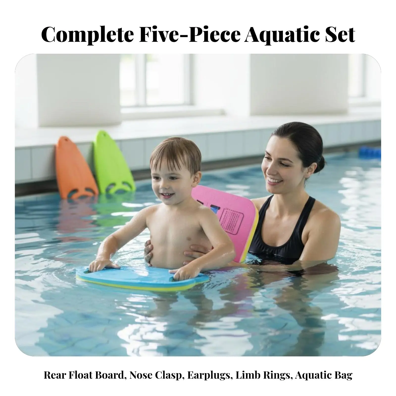 Aquaticming Kickboard with Rear Float, Aquatic Training Set for Adults & Kids, Foam Construction, Random Color
Aquaticming Kickboard with Rear Float, Aquatic Training Set for Adults & Kids, Foam Construction, Random Color