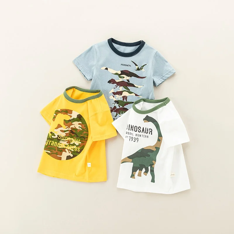 Summer Baby Boy's Short-sleeve T-shirt Casual Children's Wear Clothing Cartoon Tees Boys Clothes White Kids Tops 2-8Year T shirt
Summer Baby Boy's Short-sleeve T-shirt Casual Children's Wear Clothing Cartoon Tees Boys Clothes White Kids Tops 2-8Year T shirt