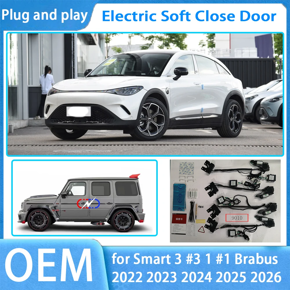 For Smart 3 #3 1 #1 Brabus 2022-2026 OEM Car Soft Close Door System Automatic Electric Auto Pull Power Latch Power Closing
For Smart 3 #3 1 #1 Brabus 2022-2026 OEM Car Soft Close Door System Automatic Electric Auto Pull Power Latch Power Closing