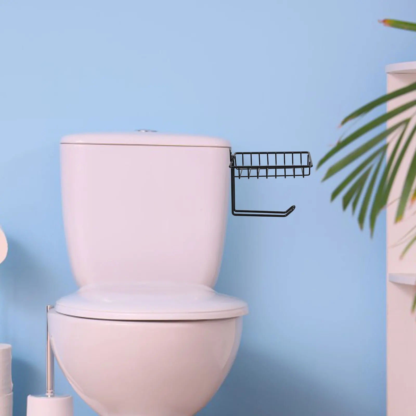 Wall Mounted Toilet Paper Holder Shelf Storage Rack For Bathroom Over Toilet Organizer Metal Soap Dish Tissue Holder
Wall Mounted Toilet Paper Holder Shelf Storage Rack For Bathroom Over Toilet Organizer Metal Soap Dish Tissue Holder