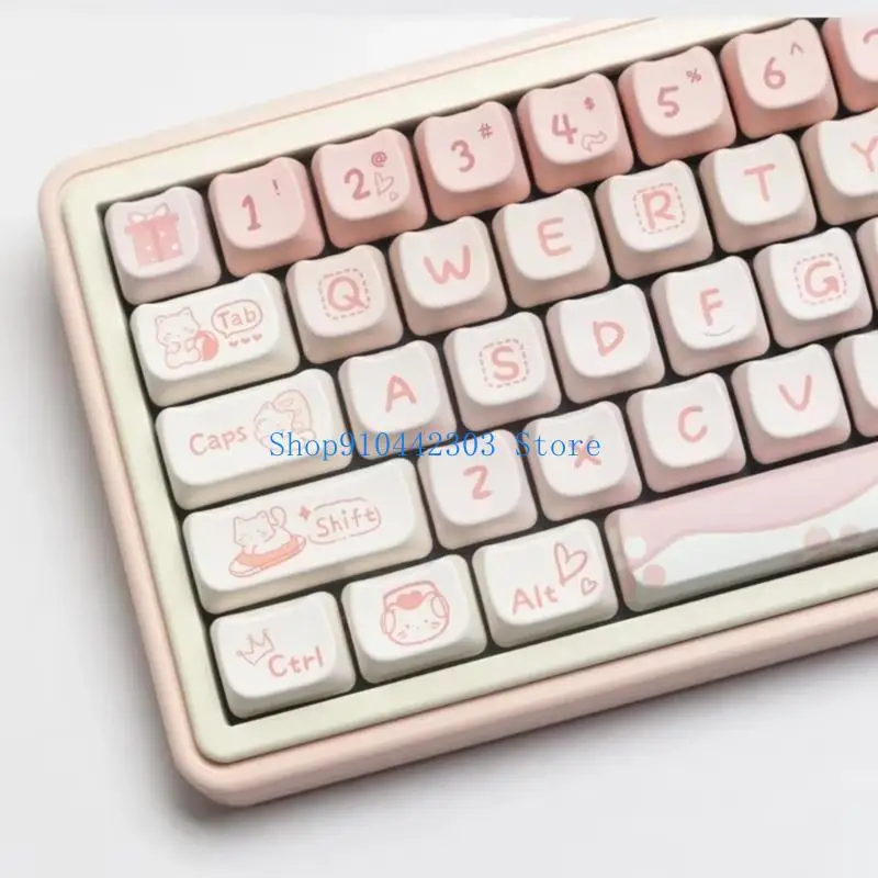 652F Keycaps Party Kitten Pattern, 134PCS Keycap Set Heat Sublimated for Mechanical Keyboard Customization Keycaps Only
652F Keycaps Party Kitten Pattern, 134PCS Keycap Set Heat Sublimated for Mechanical Keyboard Customization Keycaps Only