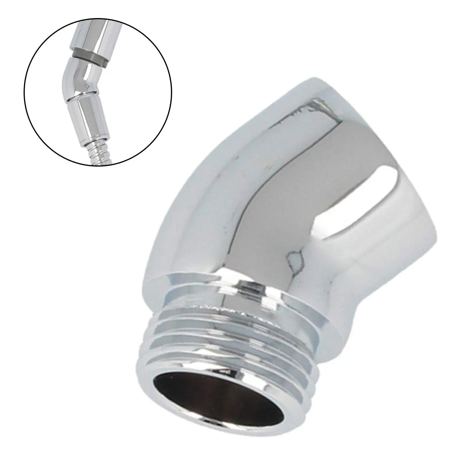 Chrome Plated Shower Head Coupling Adapter G1/2 Thread Elbow Connector Replacement for Shower Arm Bathroom Accessories
Chrome Plated Shower Head Coupling Adapter G1/2 Thread Elbow Connector Replacement for Shower Arm Bathroom Accessories