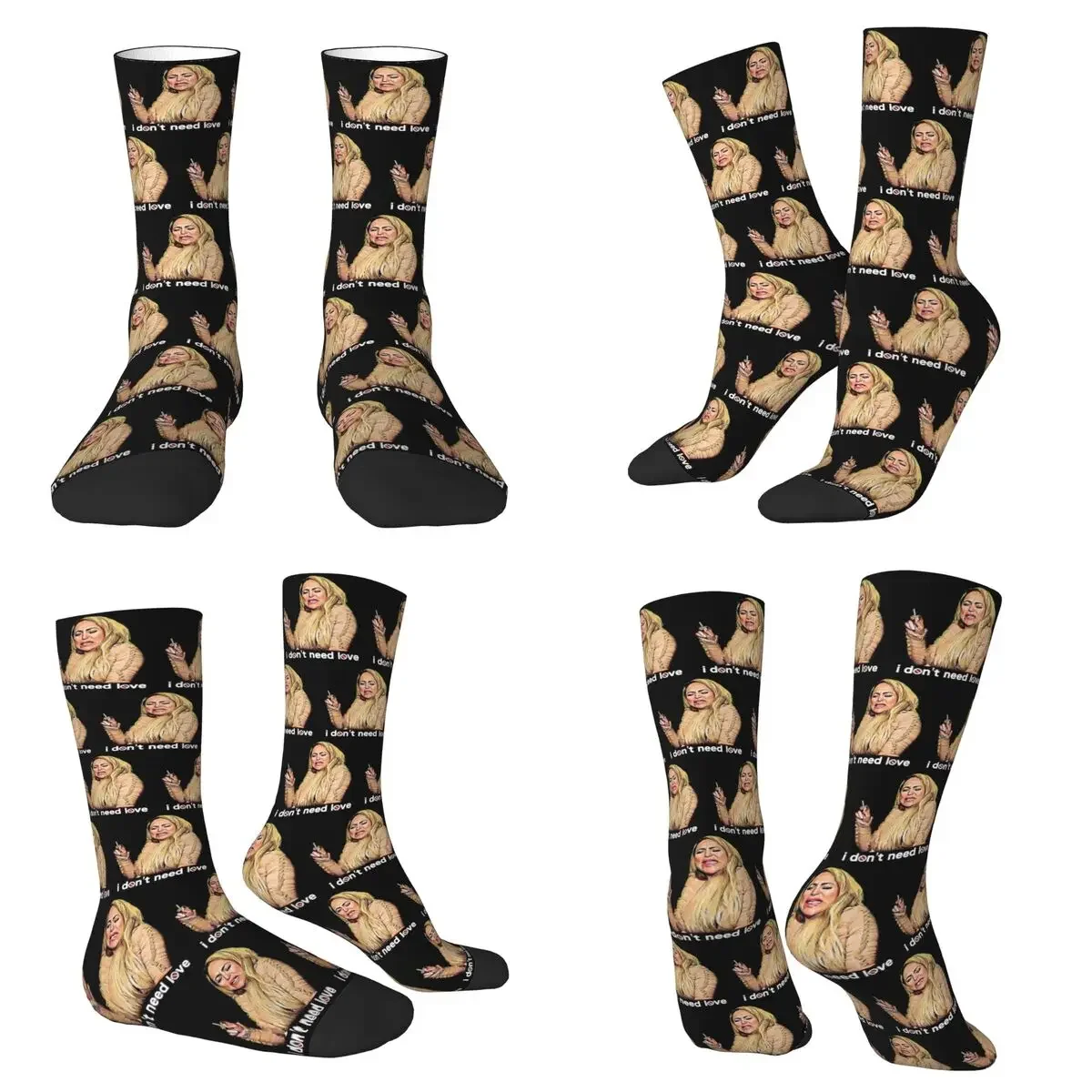 90 Day Fiance - Darcy Don't Need Lov Socks Harajuku Super Soft Stockings All Season Long Socks for Unisex Valentine's Day Gifts
90 Day Fiance - Darcy Don't Need Lov Socks Harajuku Super Soft Stockings All Season Long Socks for Unisex Valentine's Day Gifts