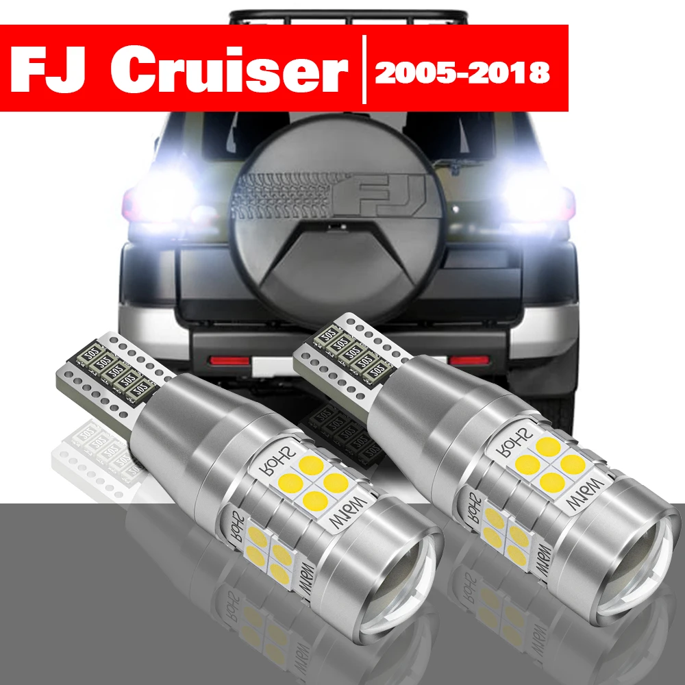 For Toyota FJ Cruiser 2005-2018 2pcs LED Reverse Light Backup Lamp Accessories 2008 2009 2010 2011 2012 2013 2014 2015 2016 2017
For Toyota FJ Cruiser 2005-2018 2pcs LED Reverse Light Backup Lamp Accessories 2008 2009 2010 2011 2012 2013 2014 2015 2016 2017
