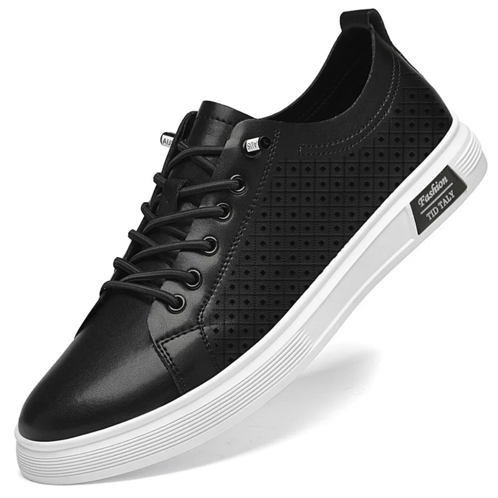 High-Quality Men's Leather Lace-Up Casual Shoe Fashionable Anti-Slip Flat-Bottomed Sports Shoe Outdoor Comfortable Driving Shoes
High-Quality Men's Leather Lace-Up Casual Shoe Fashionable Anti-Slip Flat-Bottomed Sports Shoe Outdoor Comfortable Driving Shoes