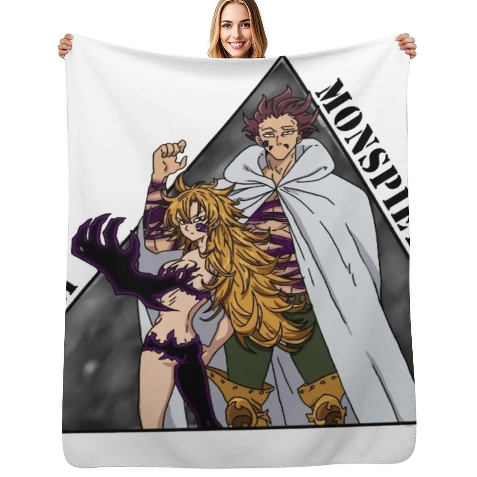 Derieri and Monspiet - Nanatsu No Taizai Throw Blanket Color Fast Cozy Throw Blanket
Derieri and Monspiet - Nanatsu No Taizai Throw Blanket Color Fast Cozy Throw Blanket