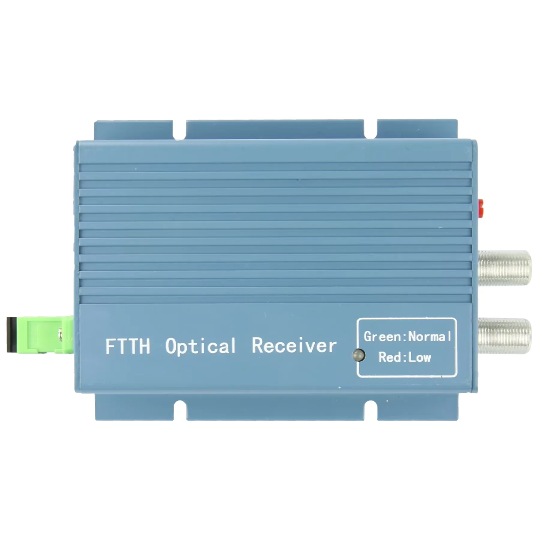 High-Performance 1550nm FTTH Optical Receiver with SC/APC Connector for Optical-to-RF Signal Conversion
High-Performance 1550nm FTTH Optical Receiver with SC/APC Connector for Optical-to-RF Signal Conversion