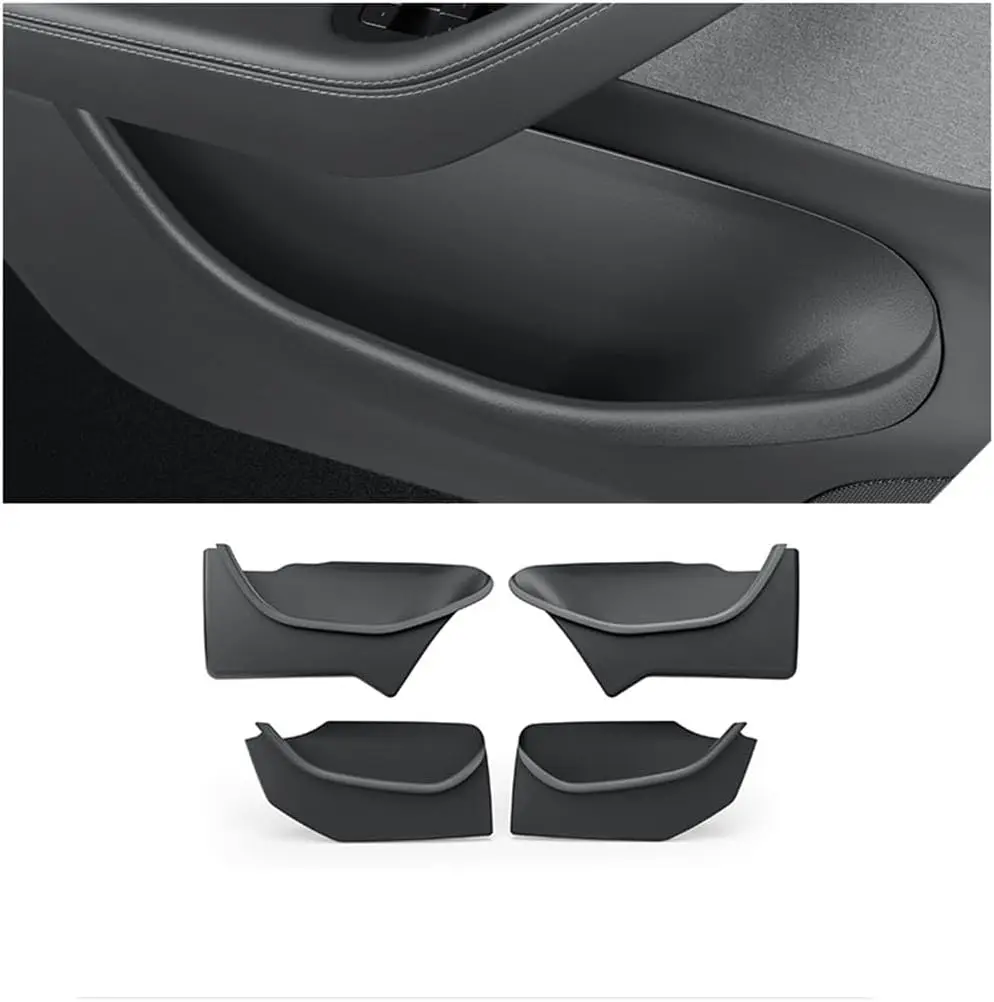 Door Side Pocket Storage Box 4PCS for Tesla Model Y Juniper 2025 - Waterproof TPE Organizer, Anti-Slip Perfect Fit Accessories
Door Side Pocket Storage Box 4PCS for Tesla Model Y Juniper 2025 - Waterproof TPE Organizer, Anti-Slip Perfect Fit Accessories