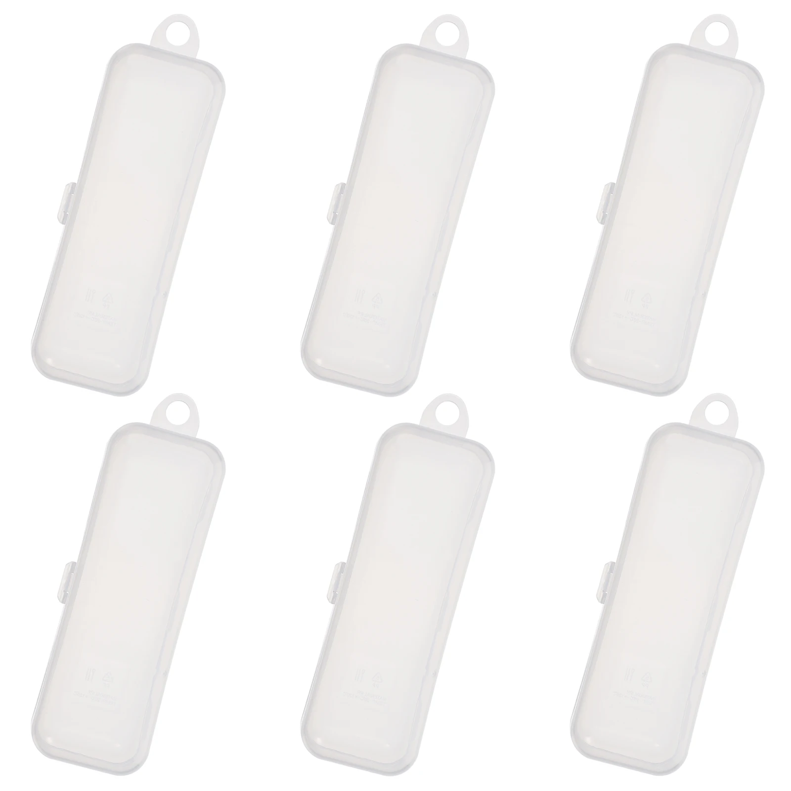 6 Pcs Storage Box Spoon Fork Container Durable PP Material Baby Case Pacifier Cover Holder Transparent Toddler
6 Pcs Storage Box Spoon Fork Container Durable PP Material Baby Case Pacifier Cover Holder Transparent Toddler